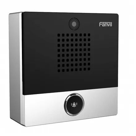 FANVIL INTERFONE IP COM VIDEO I10SV MINI INTERCOM 2LINHAS SI