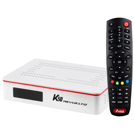 Receptor Fta Audisat K50 Revuelto Iptv