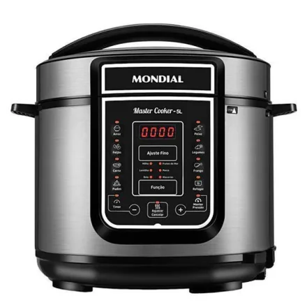 Panela Pressao Eletrica Mondial Master Cooker Pe 38 900 Watts 5 Litros 50
