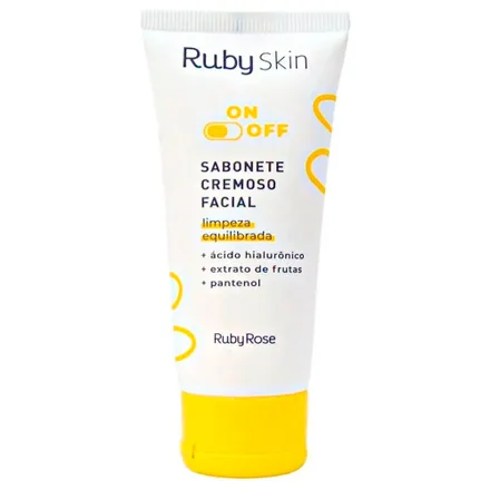 Sabonete Cremoso Limpeza Facial Ruby On Of Hb 327