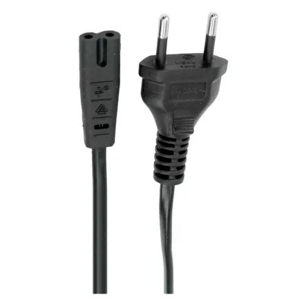 Cabo de Força HLD Bipolar para Notebook - Preto