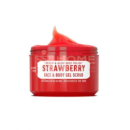 ESFOLIANTE EM GEL PARA ROSTO E CORPO IMMORTAL STRAWBERRY FACE & BODY GEL SCRUB
