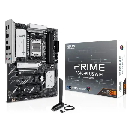 Placa Mae Prime B840 Plus Socket AM5 Chipset Atx