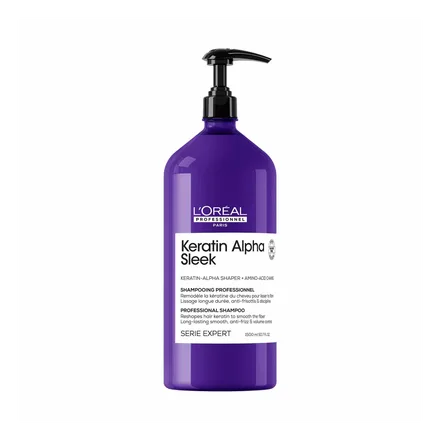 Oreal Shampoo Keratin Alpha Sleek 1500ml