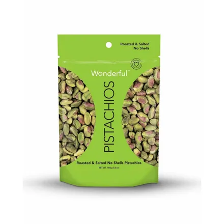 Pistachos Wonderful Shells Sin Cascara 160g