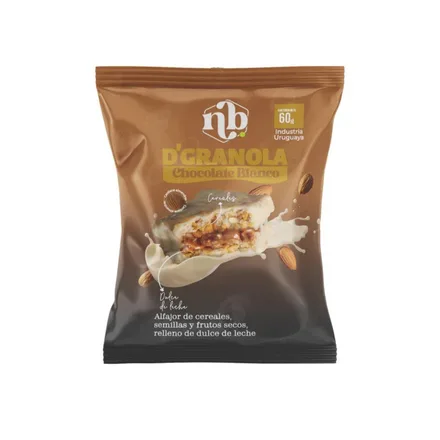 Alfajor Bars Chocolate Granola 60g