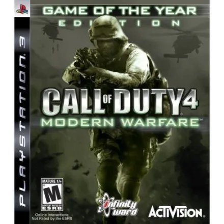 Jogo PS3 Call Of Duty 4