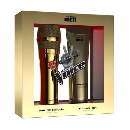 Voice Gold Masculino Eau Toilette Plus Shower Gel 100ml 150ml