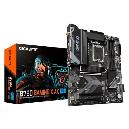 Placa Mae Gigabyte B760 Gaming Ax Ddr 5 Socket Lga 1700 Chipset Atx