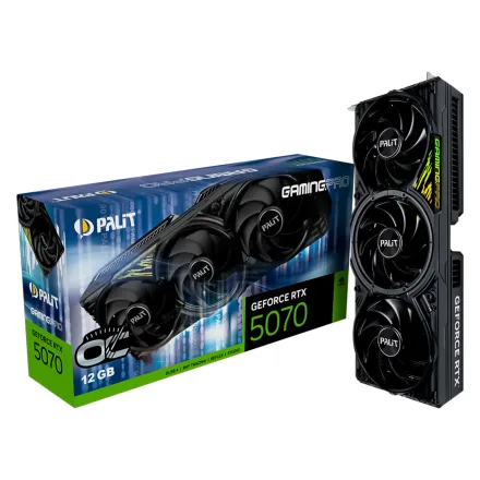 Placa Video Palit Gaming Pro Oc Geforce Rtx 5070 Gddr 7