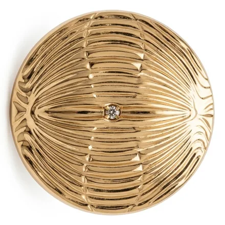 Broche Zapato Tacon Alto Mz 266 16 Dorado
