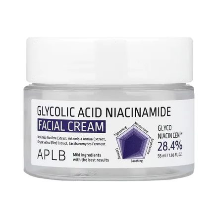 Crema Facial Aplb Glycolic Acid Niacinamide 55ml