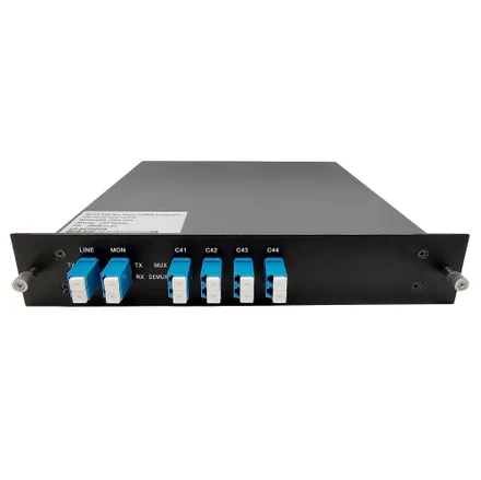 Mux Demux Dwdm 4CH Fiber C41 C44 Lc Upc Lgx Mon 100g