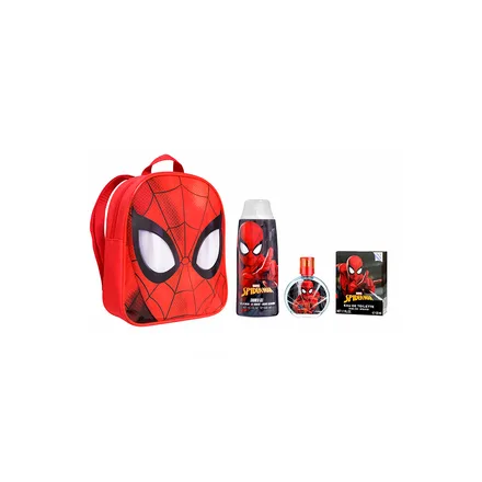 Spider Man Eau Toilette Plus Shower Gel Backpack 300ml 50ml