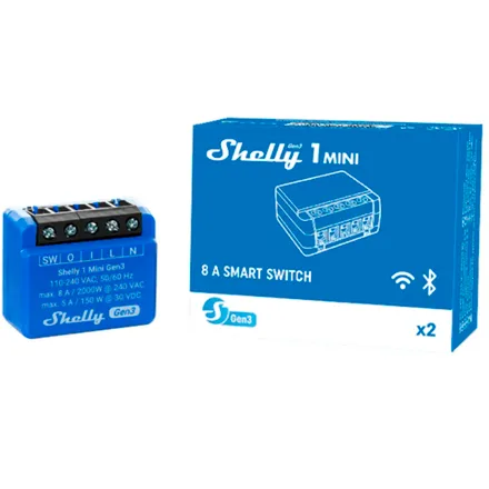 Interruptor Shelly 1 Mini 3