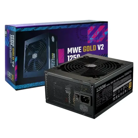 Fonte Cooler Master Mwe V2 Mpe C501 Afcag 3U2 Atx 80 Plus Modular Pfc Ativo Bivolt