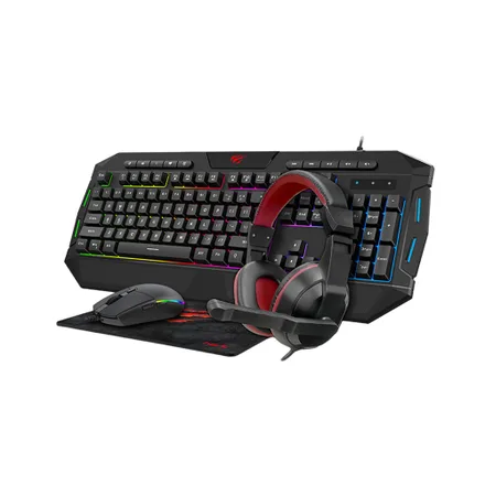 Kit Gamer Havit Kb501 Cm Gamenote Black
