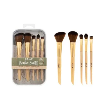 Cala Set Brocha Bamboo Beauty 5PCS