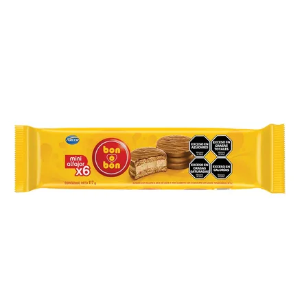 MINI ALFAJOR ARCOR BON O BON 117GR