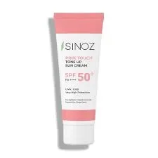 Sinoz Protector Solar Pink Tone Up Spf 50 Plus 50ml