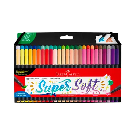 Marcador Faber Castell Super Soft Brush 55 60 50