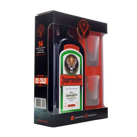 Licor Jagermeister Vaso 700ml