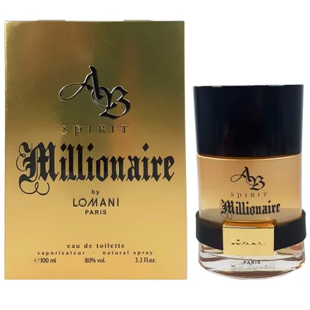 Perfume Lomani Ab Spirit Millionare Gold Eau Toilette Masculino 100ml