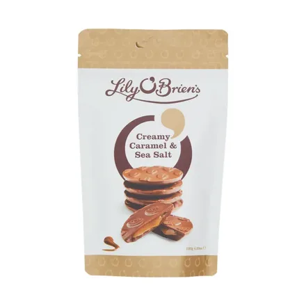 Galletas Lily Obriens Chocolate Creamy Caramel Sea Salt 110g