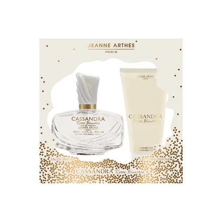 Jeanne Arthes Cassandra Roses Blanches 2 Piezas
