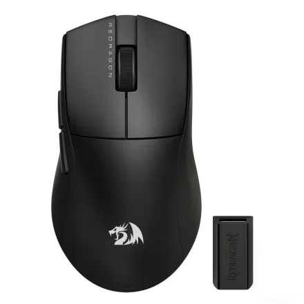 Mouse Gamer Redragon King Pro M916W-PRO 26000 DPI Wireless - Preto