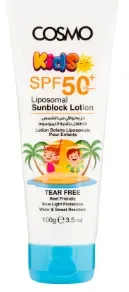 Cosmo Locion Protectora Kids Liposomal Sunblock Spf 50 Plus 100g
