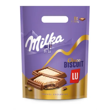 Chocolate Milka Choco Biscuit Lu 280g