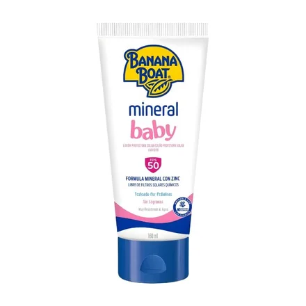 Locion Banana Boat Mimeral Baby Fps 50 180ml
