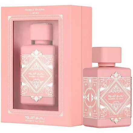Perfume Lattafa Bade Al Oud Noble Blush Eau Parfum Feminino 100ml