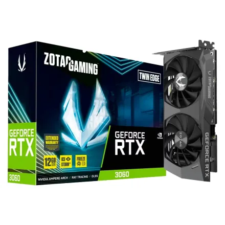 Placa Video Zotac Gaming Geforce Rtx 3060 Twin Edge Zt 10M
