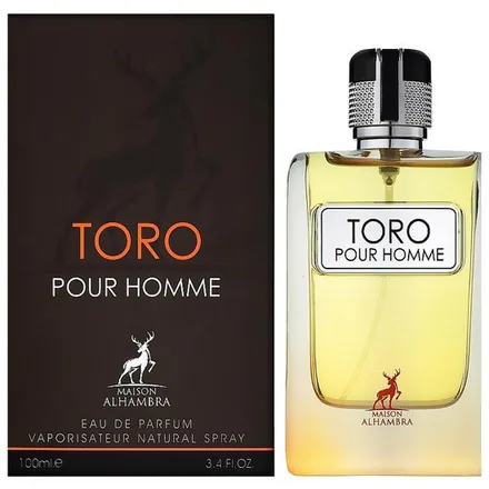 Perfume Maison Alhambra Toro Pour Homme Eau Parfum Masculino 100ml