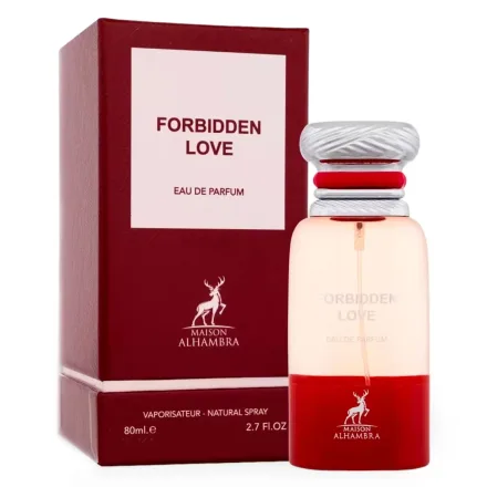 Perfume Maison Alhambra Forbidden Love Eau Parfum Unissex 80ml