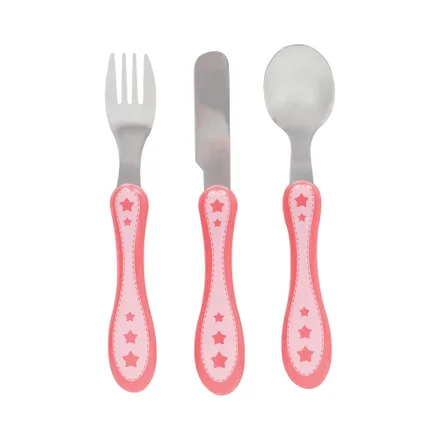 Kit Cubiertos Rosa Buba 10677