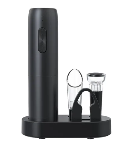 ABRIDOR DE VINHO ELÉTRICO RECARREGÁVEL KIT KP1125