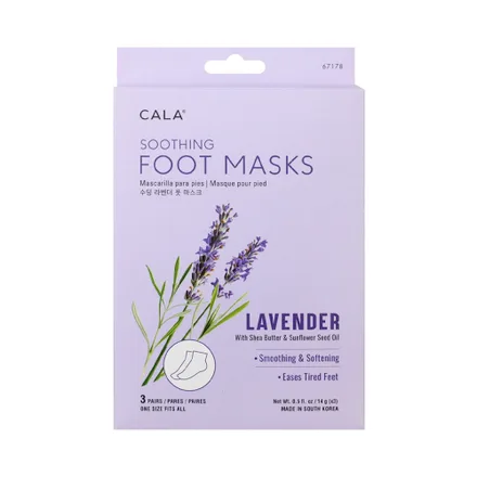 Mascarilla Hidratante Para Pies Cala Soothing Lavender