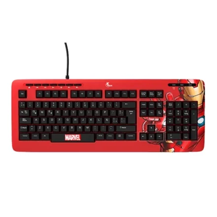 Teclado Xtech XTK-M401IM USB (Español) - Iron Man