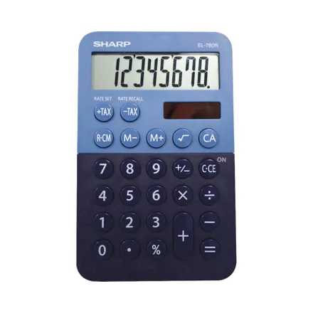Calculadora Sharp El 760 Rb Bl