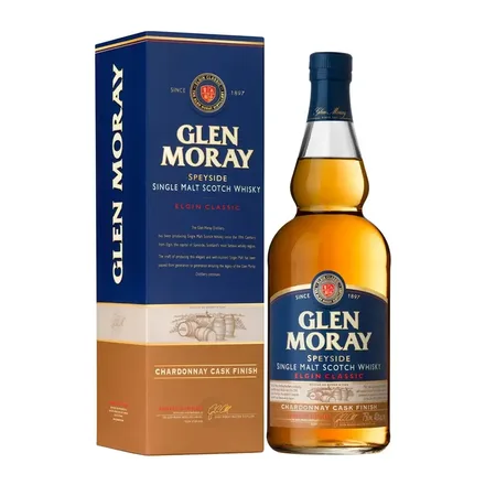 Whisky Glen Moray Chardonnay Cask Finish Con Caja 700ml