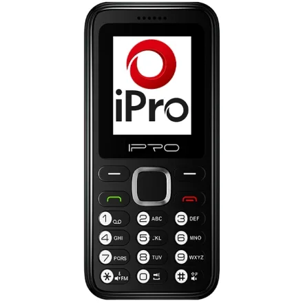 Celular IPRÓ A10mini Dual SIM Tela de 1.8" Câmera VGA e FM - Preto