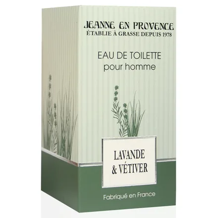 Jeanne En Provence Lavande Vetiver Pour Homme Eau Toilette 100ml