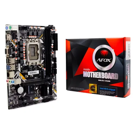 Placa Mae Afox MA5 V4 Ddr 4 Socket Lga 1700 Chipset H610 Atx