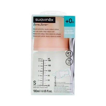 Biberon Zero 0 Suavinex 180ml