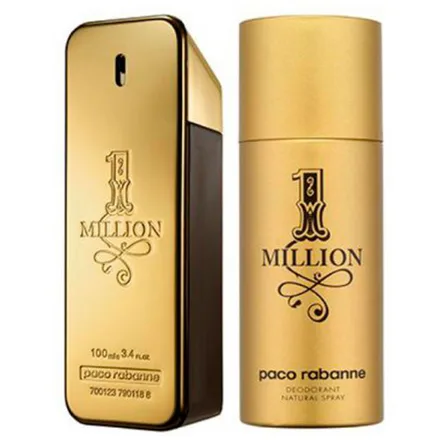 Perfume Paco Rabanne 1 Million Edt Plus Deo HD25 100ml 150ml