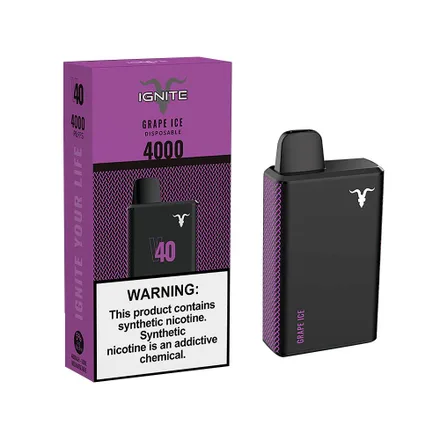 Vaper Ignite V40 4000 Puff Grape