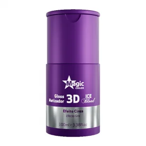 Matizador Magic Gloss 3D Ice Blonde Cinza 100ml
